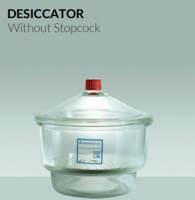 PA 49 061 Desicator, without stopcock, without/with plate Normax