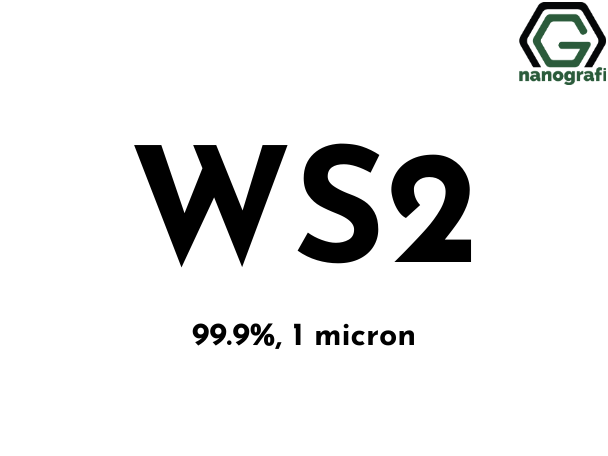 Tungsten Disulfide (WS2) Micron Powder, Purity: 99.9%, Size: 1 µm - Nanografi Advanced Materials