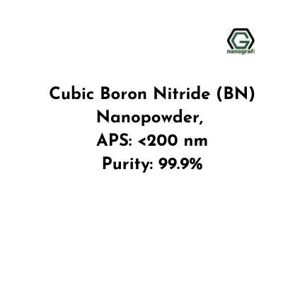 Cubic Boron Nitride Nanopowder, Cubic, Size: <200 nm Purity: 99.9% - Nanografi Advanced Materials