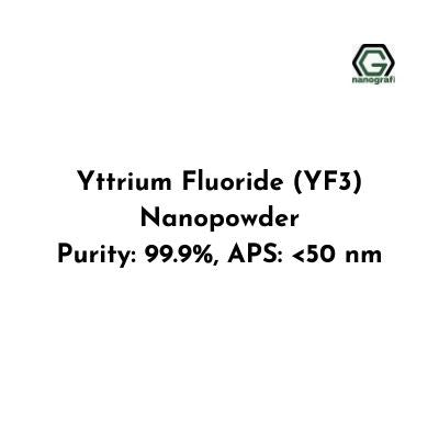 Yttrium Fluoride (YF3) Nanoparticle, Purity: 99.9%, APS: < 50 nm