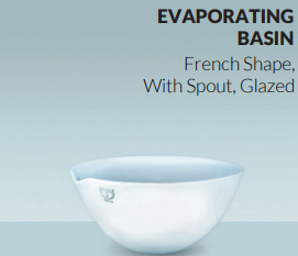 Evaporating Basin, French Shape, Haldenwanger