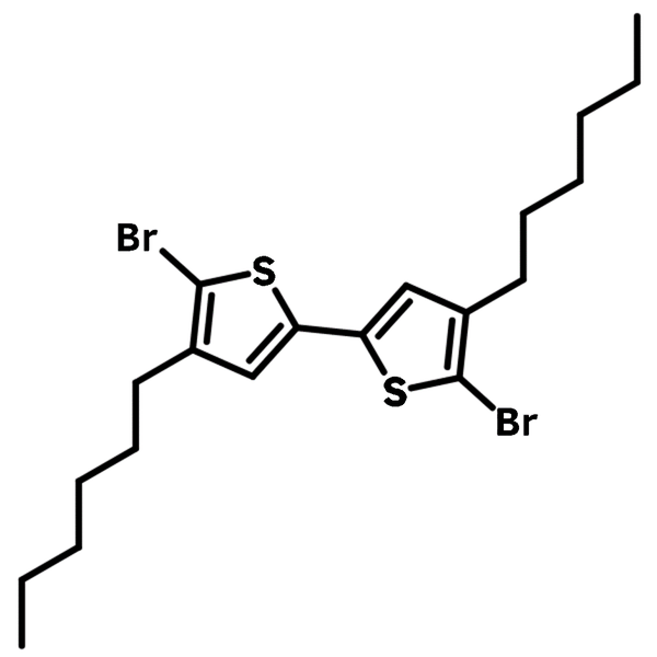 5,5'-Dibromo-4,4'-dihexyl-2,2'-bithiophene B1551