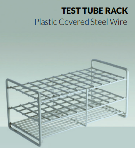 Test tube rack, plastic covered Sanwa Kaken