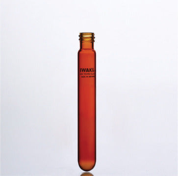 Iwaki Amber Screw Test Tube PA B-TST-SCR