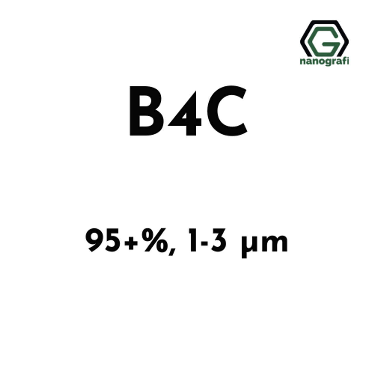 NG 6.02.01.Boron Carbide (B4C) Micron Powder
Boron Carbide (B4C) Micron Powder, Purity: 95+%, Size: 1-3 µm 5 g
