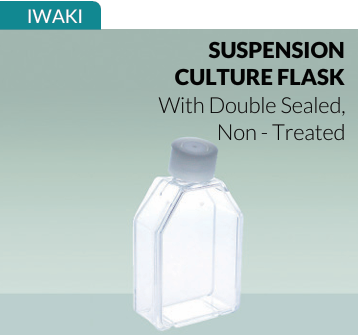 Suspension Culture Flask, non-treated, 1100-025 Iwaki