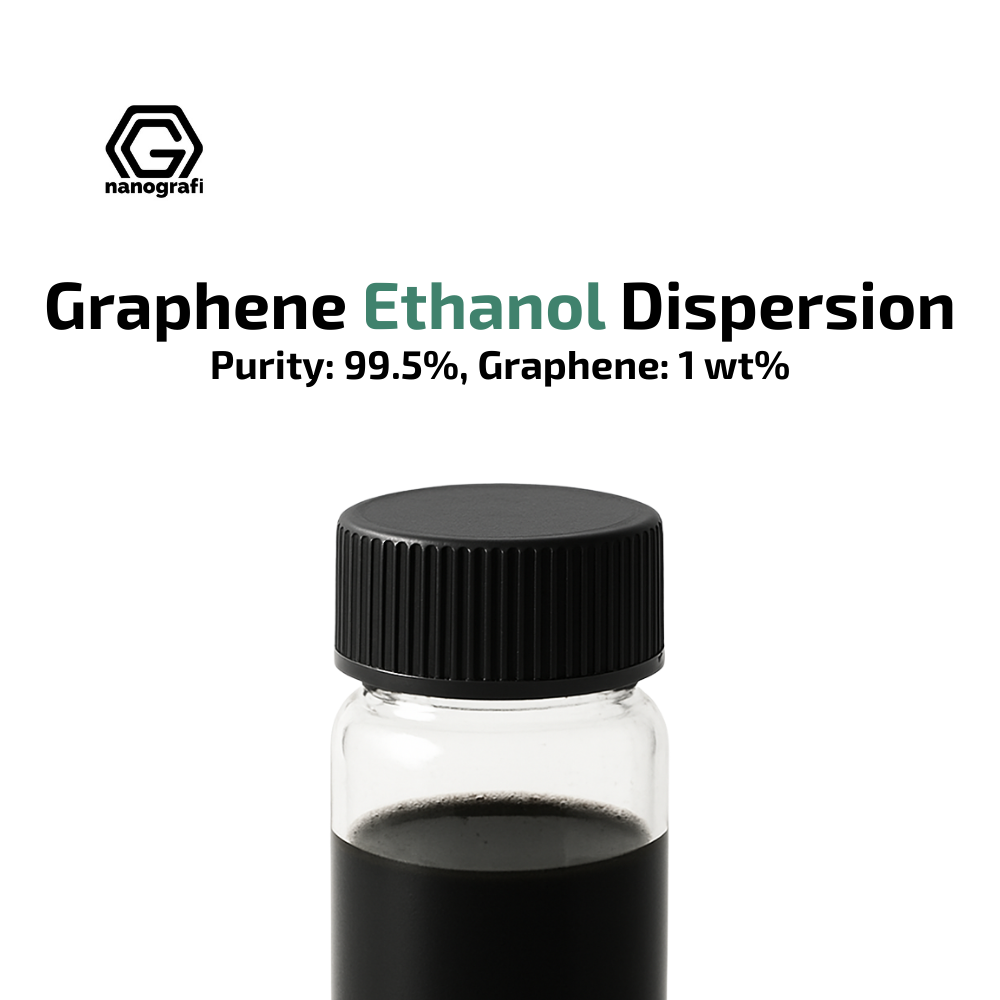 Graphene Ethanol Dispersion, Purity: 99.5%, Graphene: 1 wt% - Nanografi Advanced Materials