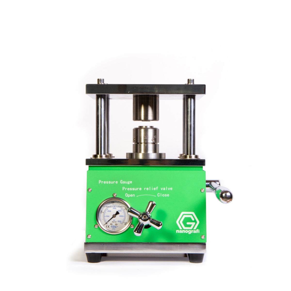 Hydraulic Crimping Machine for All Coin Cells