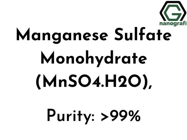 Manganese Sulfate Monohydrate (MnSO4.H2O), Purity: > 99% - Nanografi Advanced Materials