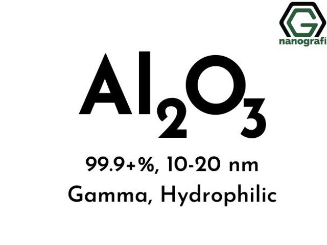 NG 5.06.02.Aluminum Oxide Nanoparticles
Aluminum Oxide (Al2O3) Nanopowder/Nanoparticles, Gamma, Purity: 99.9+%, Size: 10-20 nm, Hydrophilic 1 g