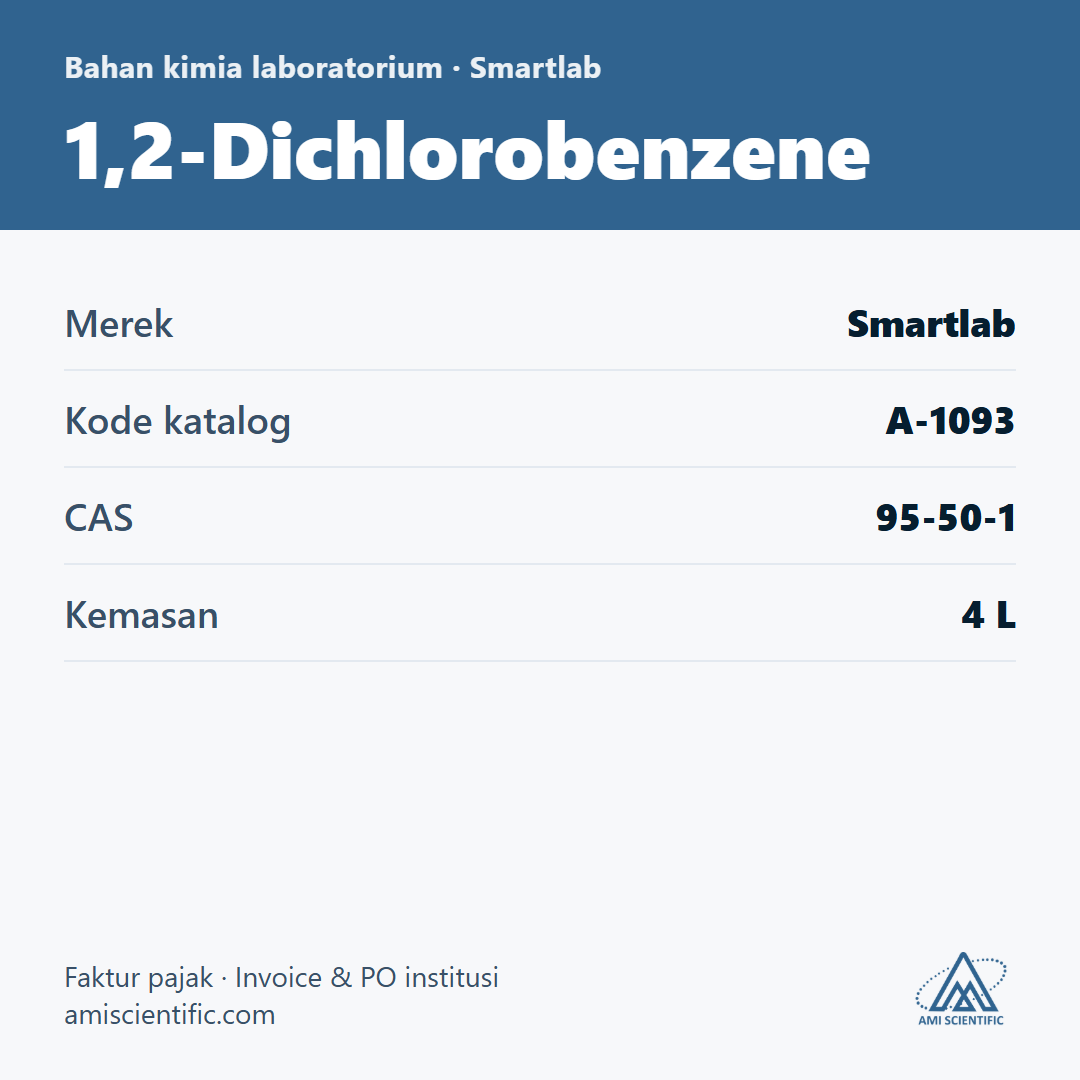 1,2-Dichlorobenzene, CAS 95-50-1, 4 L – Smartlab A-1093