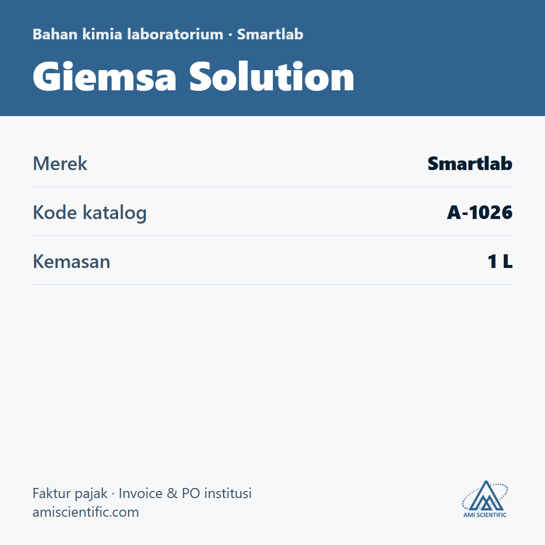 Giemsa Solution, 1 L – Smartlab A-1026
