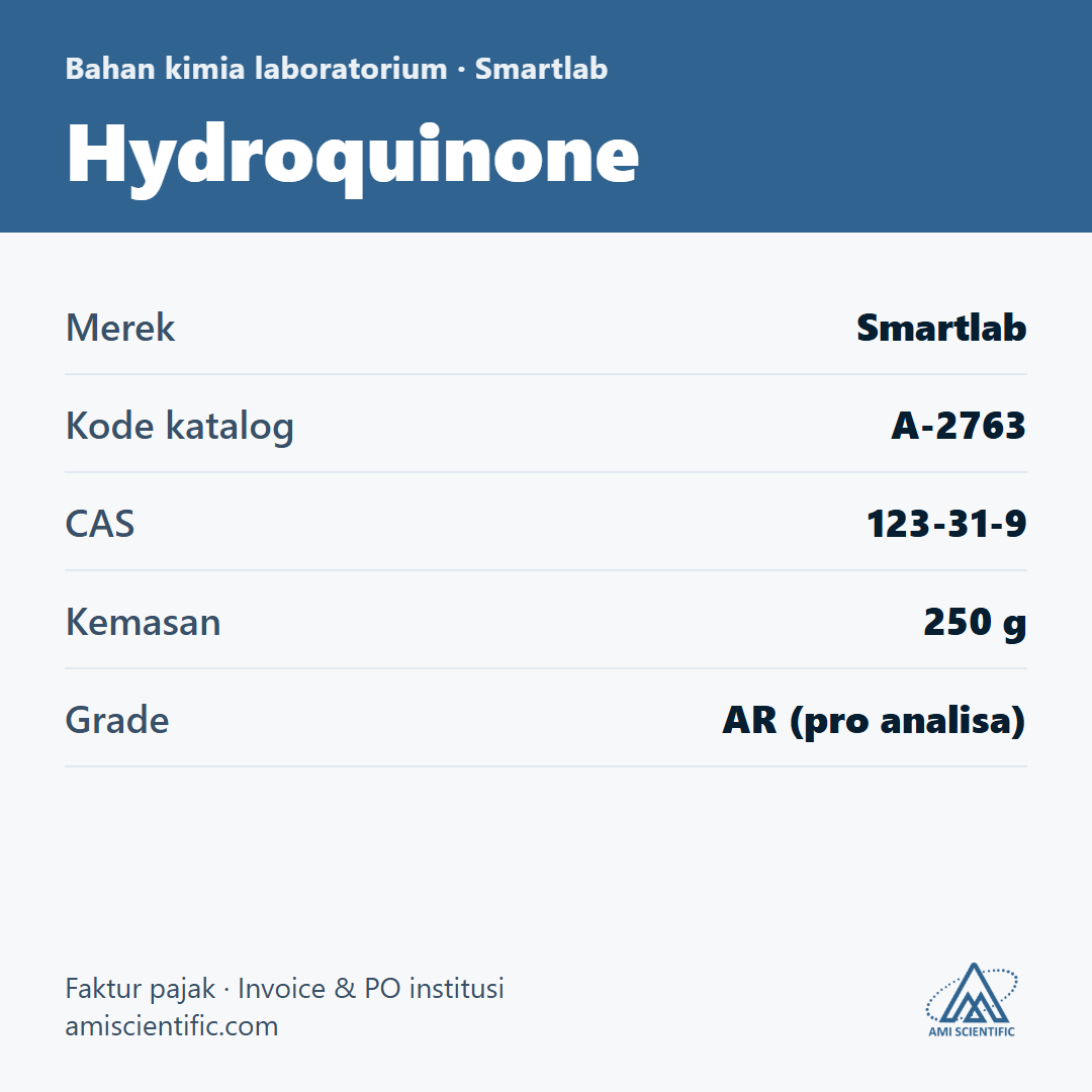 Hydroquinone, CAS 123-31-9, 250 g – Smartlab A-2763