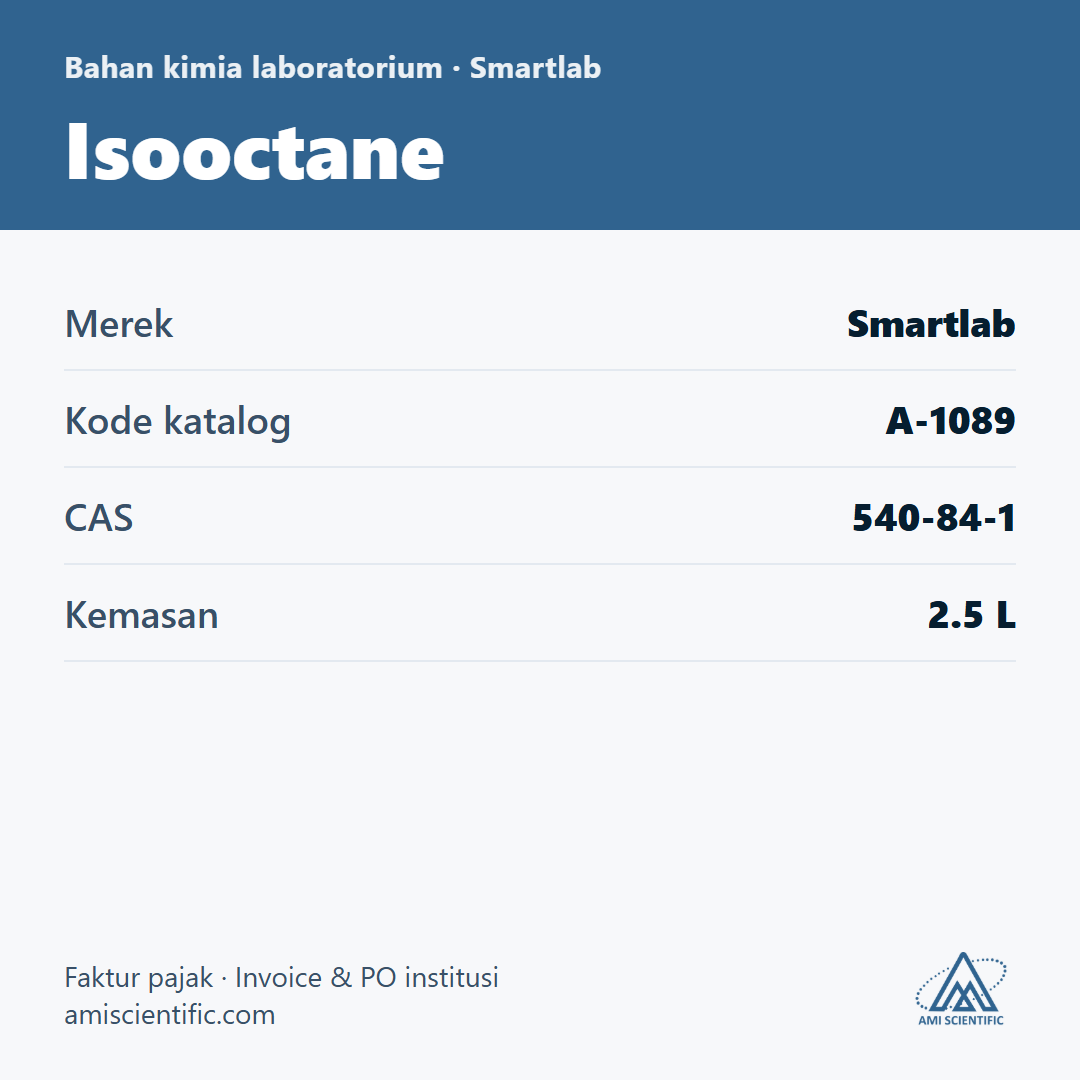 Isooctane, CAS 540-84-1, 2.5 L – Smartlab A-1089