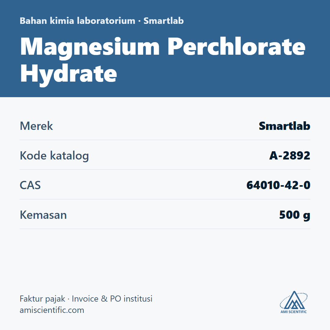 Magnesium Perchlorate Hydrate, CAS 64010-42-0, 500 g – Smartlab A-2892