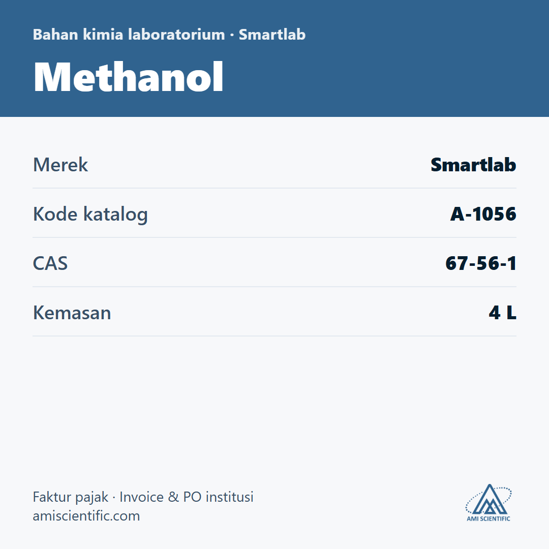 Methanol, CAS 67-56-1, 4 L – Smartlab A-1056