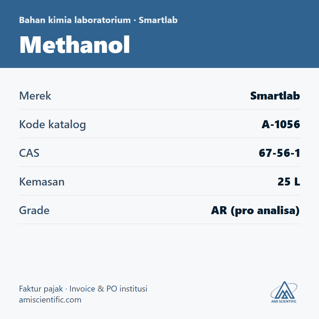 Methanol, CAS 67-56-1, 25 L – Smartlab A-1056