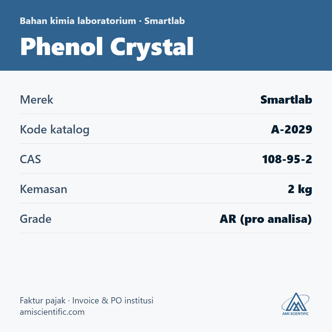 Phenol Crystal, CAS 108-95-2, 2 kg – Smartlab A-2029