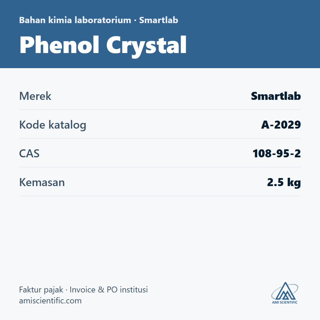 Phenol Crystal, CAS 108-95-2, 2.5 kg – Smartlab A-2029