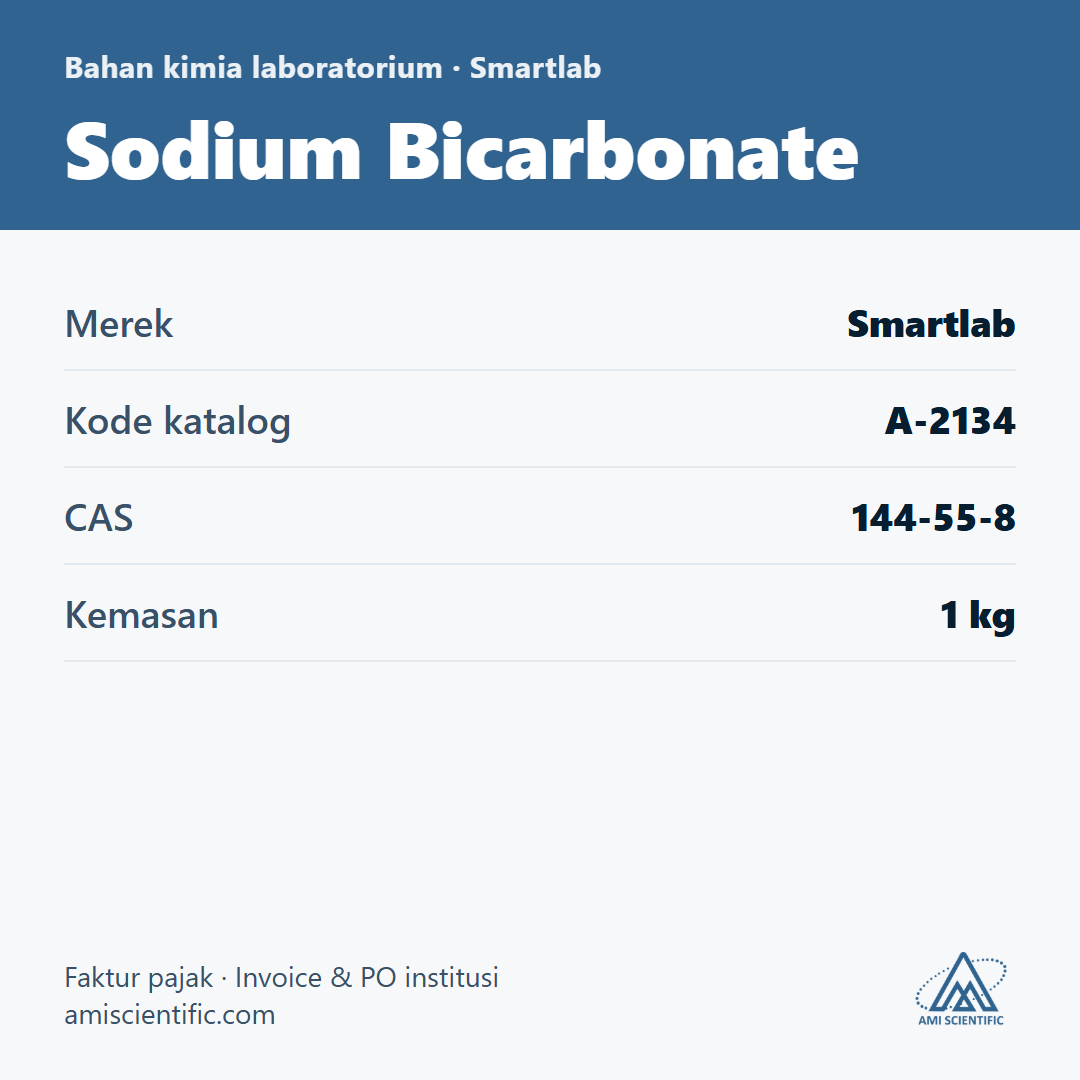 Sodium Bicarbonate, CAS 144-55-8, 1 kg – Smartlab A-2134