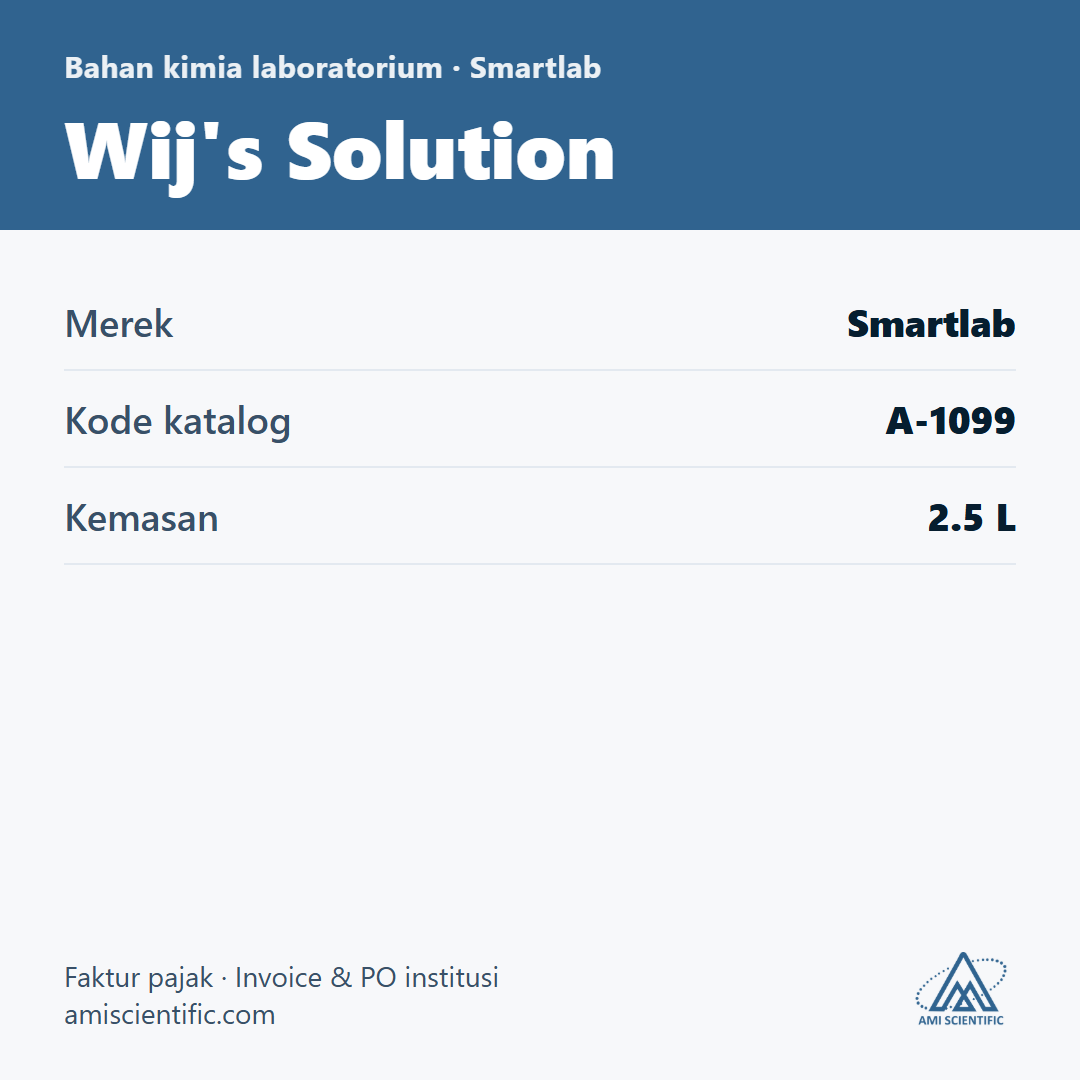 Wij's Solution, 2.5 L – Smartlab A-1099