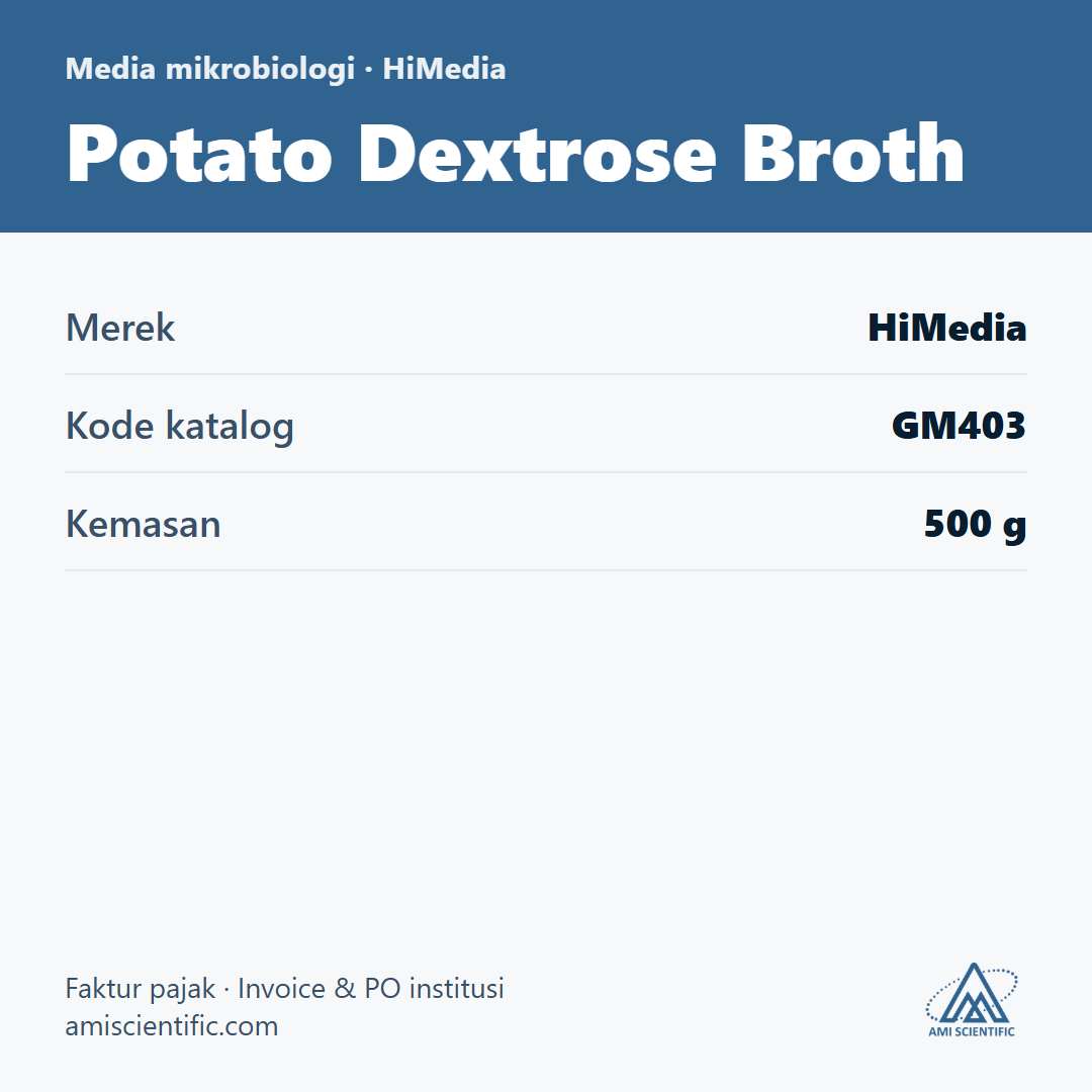 Potato Dextrose Broth, 500 g – HiMedia GM403
