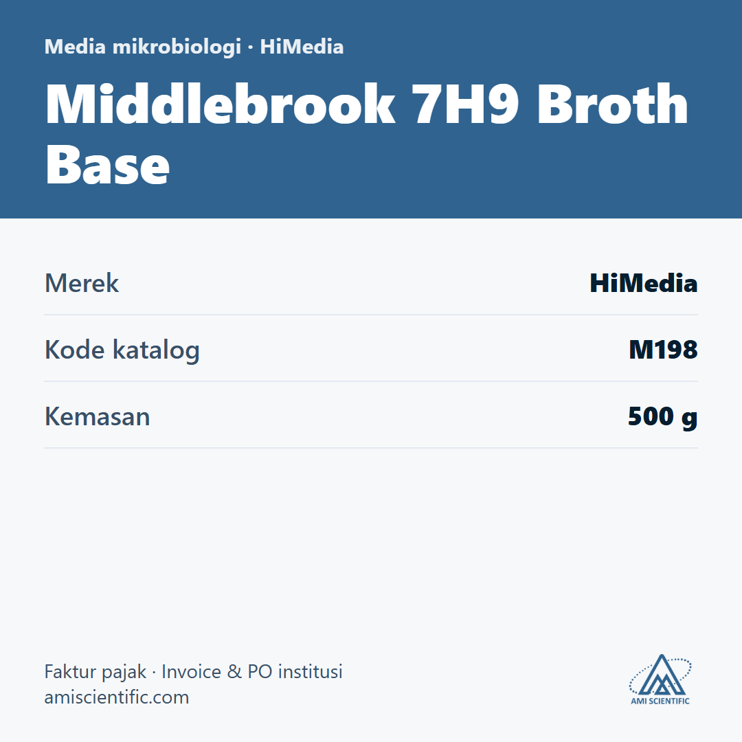 Middlebrook 7H9 Broth Base, 500 g – HiMedia M198