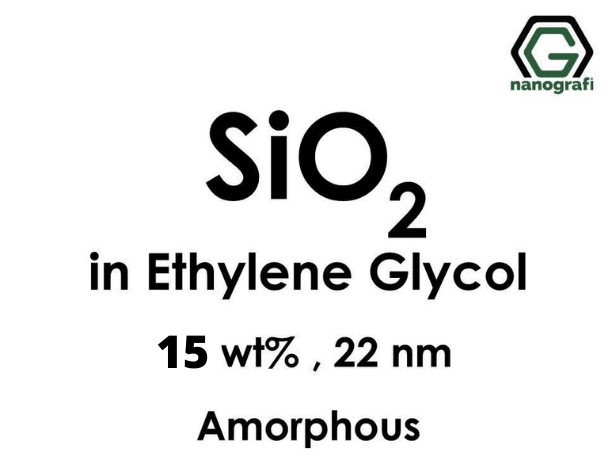 Silicon Dioxide (SiO2) Nanopowder/Nanoparticles Dispersion in Ethylene Glycol