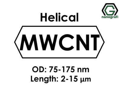 Helical Multi Walled Carbon Nanotubes