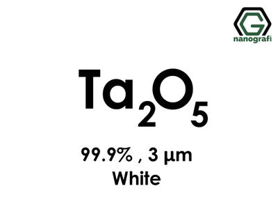 Tantalum Pentoxide (Ta2O5) Micron Powder, Purity: 99.9 %, Size: 3 µm, White - Nanografi Advanced Materials
