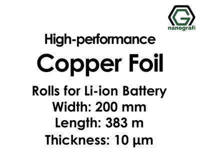 High-Performance Copper Foil Rolls for Lithium Ion Battery
