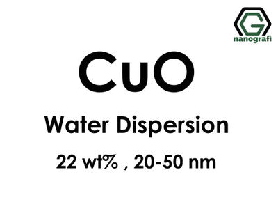 Copper Oxide (CuO) Nanopowder/Nanoparticles Water Dispersion