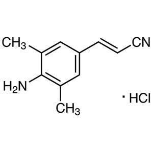 TCI A2982-1G 661489-23-2 (E)-3-(4-Amino-3,5-dimethylphenyl)acrylonitrile Hidroklorida