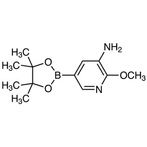 TCI A2993 893440-50-1 3-Amino-2-methoxy-5-(4,4,5,5-tetramethyl-1,3,2-dioxaborolan-2-yl)pyridine
