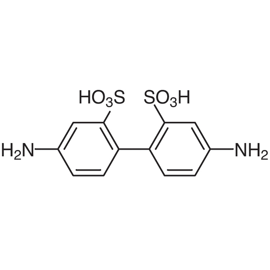 TCI B0395 117-61-3 2,2'-Benzidinedisulfonic Acid (contains 20% Water at maximum)