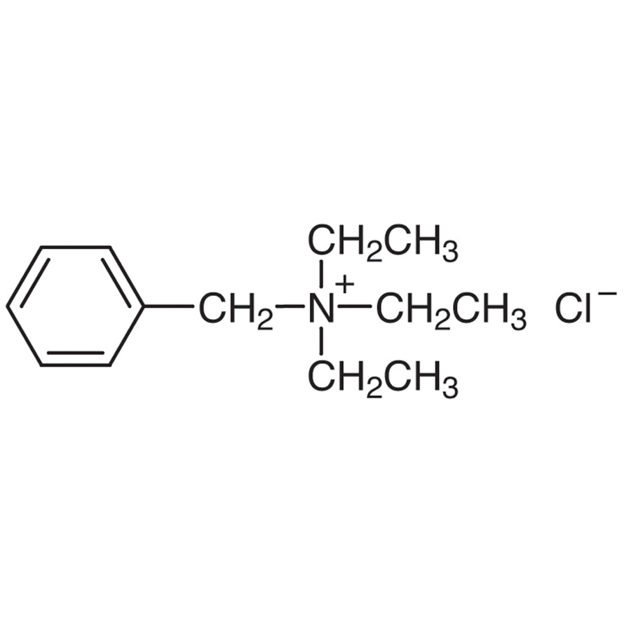 TCI B0444 56-37-1 Benzyltriethylammonium Chloride — struktur kimia