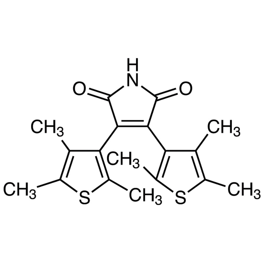TCI B1535 220191-36-6 2,3-Bis(2,4,5-trimethyl-3-thienyl)maleimide