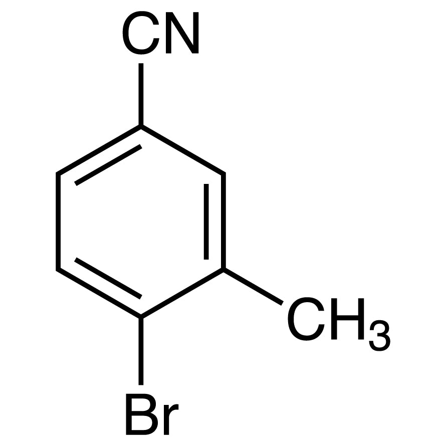 TCI B2718 41963-20-6 4-Bromo-3-methylbenzonitrile — struktur kimia