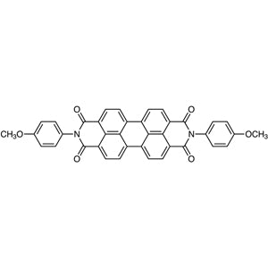 TCI B2892 6424-77-7 N,N'-Bis(4-methoxyphenyl)-3,4,9,10-perylenetetracarboxylic Diimide
