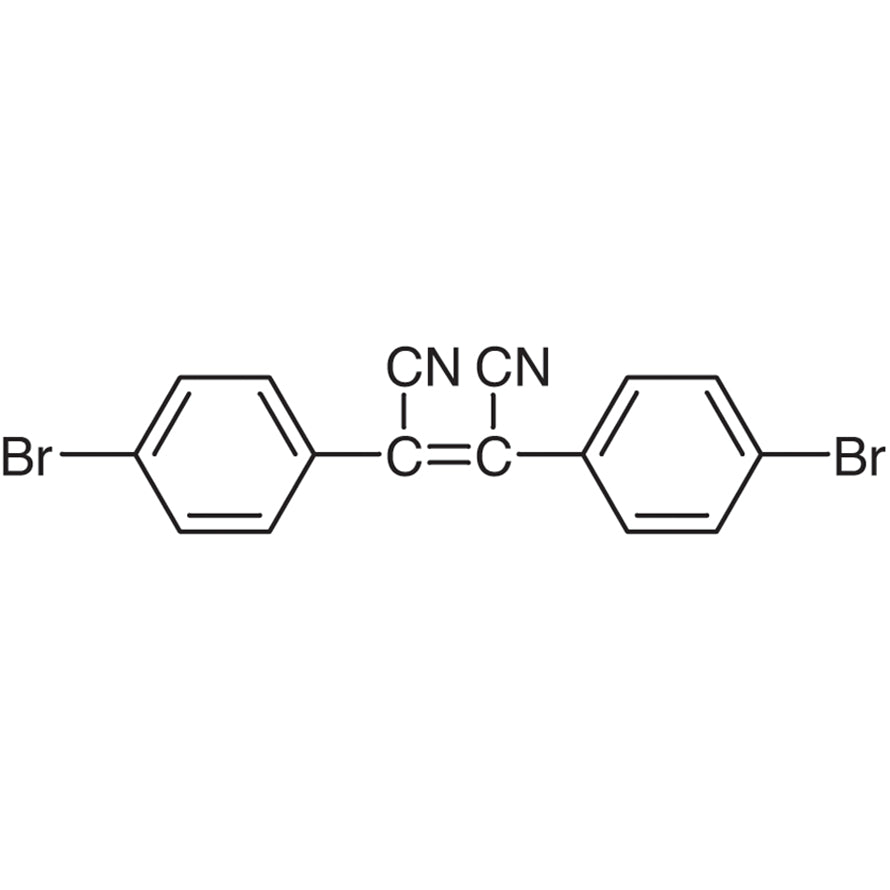 TCI B3437 315203-26-0 2,3-Bis(4-bromophenyl)-2-butenedinitrile