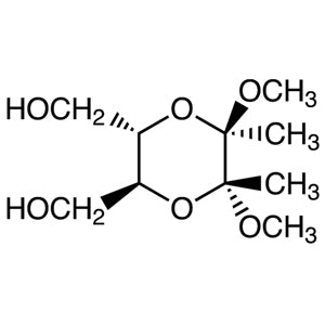 TCI B3695-200MG 173371-55-6 (2R,3R,5S,6S)-5,6-Bis(hydroxymethyl)-2,3-dimethoxy-2,3-dimethyl-1,4-dioxane