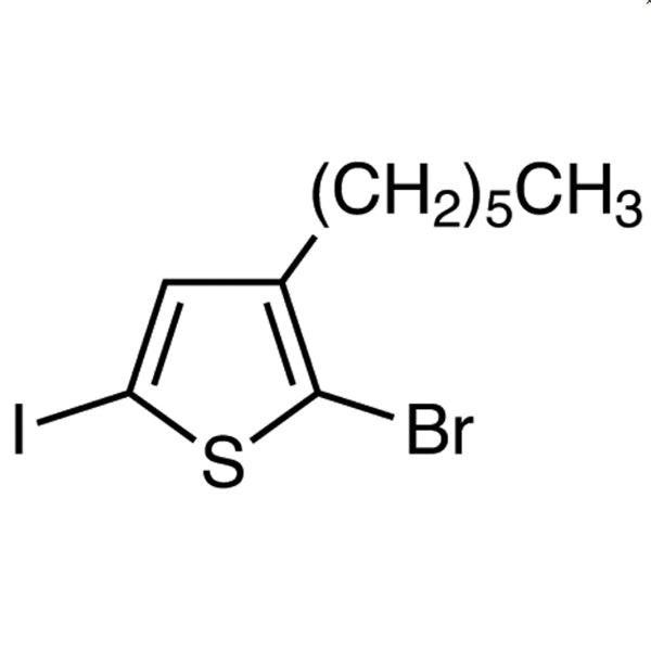 TCI B3865 160096-76-4 2-Bromo-3-hexyl-5-iodothiophene (stabilized with Copper chip)