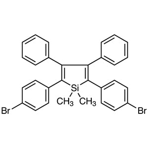 TCI B4547 866769-99-5 2,5-Bis(4-bromophenyl)-1,1-dimethyl-3,4-diphenylsilole