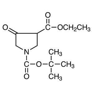 146256-98-6 1-tert-Butyl 3-Ethyl 4-Oxopyrrolidine-1,3-dicarboxylate - AMI Scientific