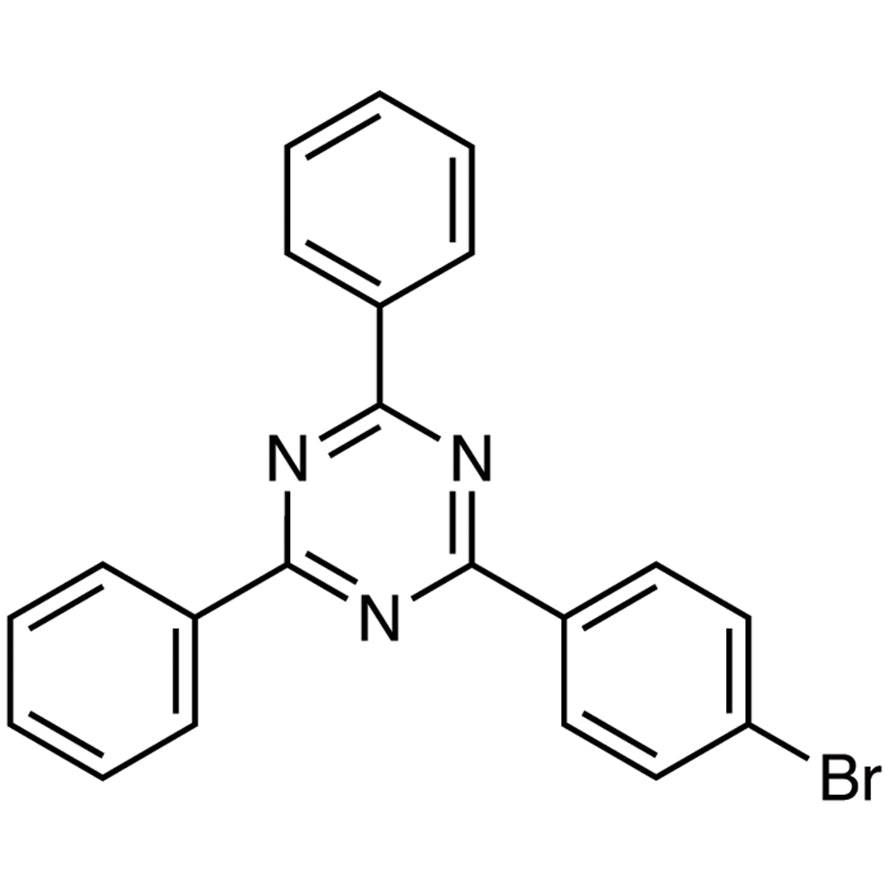 TCI B4927 23449-08-3 2-(4-Bromofenil)-4,6-difenil-1,3,5-triazina