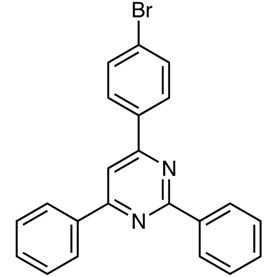 TCI B4933-1G 58536-46-2 4-(4-Bromophenyl)-2,6-diphenylpyrimidine