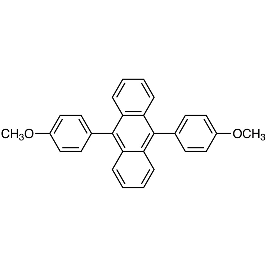 TCI B5022 24672-76-2 9,10-Bis(4-methoxyphenyl)anthracene