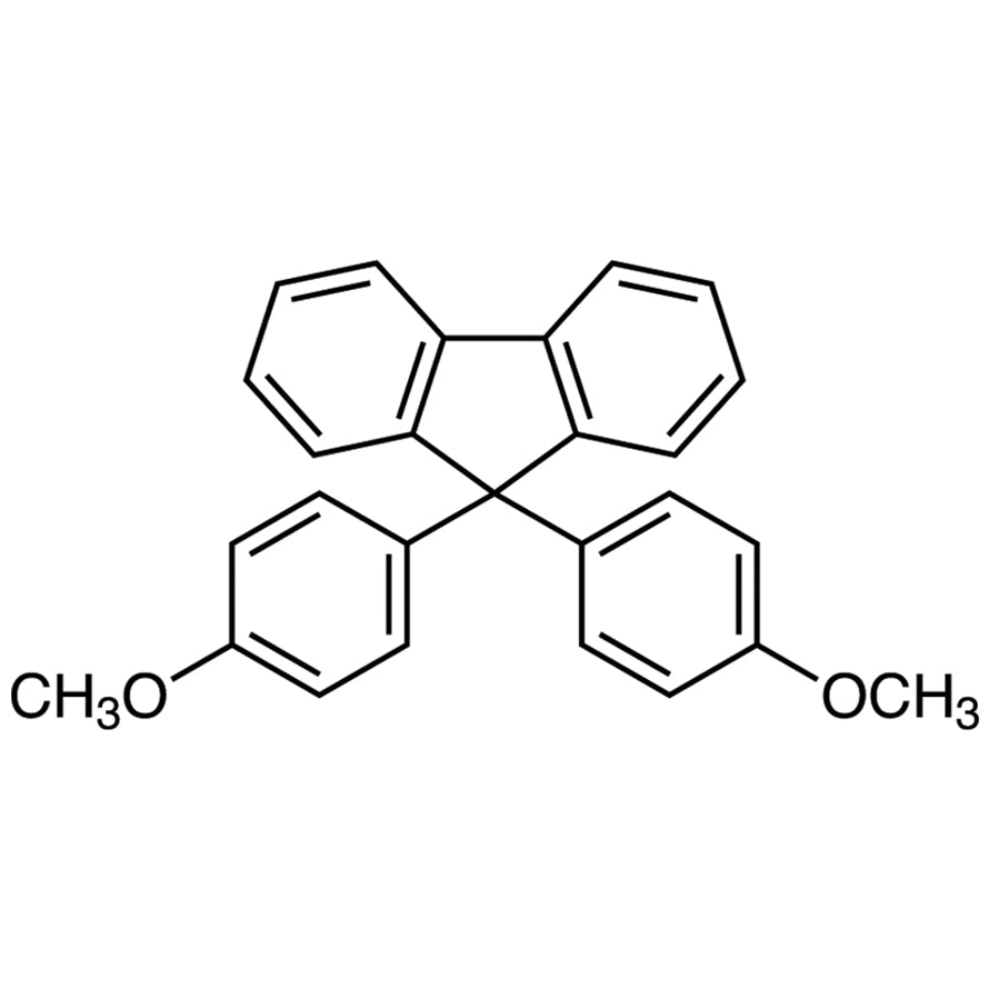TCI B5617 117766-40-2 9,9-Bis(4-methoxyphenyl)-9H-fluorene