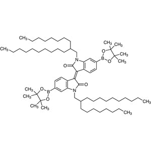 TCI B5994-200MG 1563062-80-5 N,N'-Bis(2-oktildodesil)-6,6'-bis(4,4,5,5-tetrametil-1,3,2-dioksaborolan-2-il)isoindigo