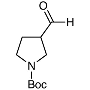 (+/-)-1-(tert-Butoxycarbonyl)pyrrolidine-3-carboxaldehyde (CAS 59379-02-1) - TCI B6091 - AMI Scientific